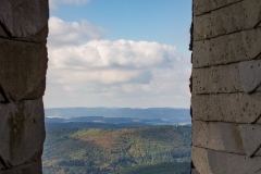 Aussicht vom Turm "Hohe Bracht"