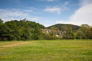Blick zum Landgrafenschloss